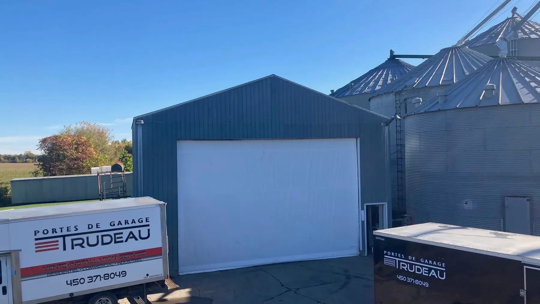 Porte de garage installée par Portes de garage Trudeau